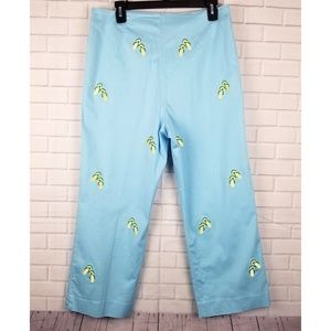 Catherine Stewart Flip Flop Crop Pants